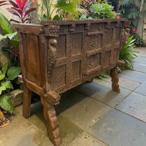 Antique Damchiya Dowry Chest Teak