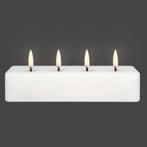 Uyuni Quattro Block Candle 4-Wick (18cm)