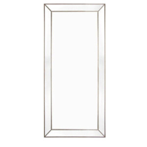 Shiraz Antique Silver Leaner Mirror (200x90cm)