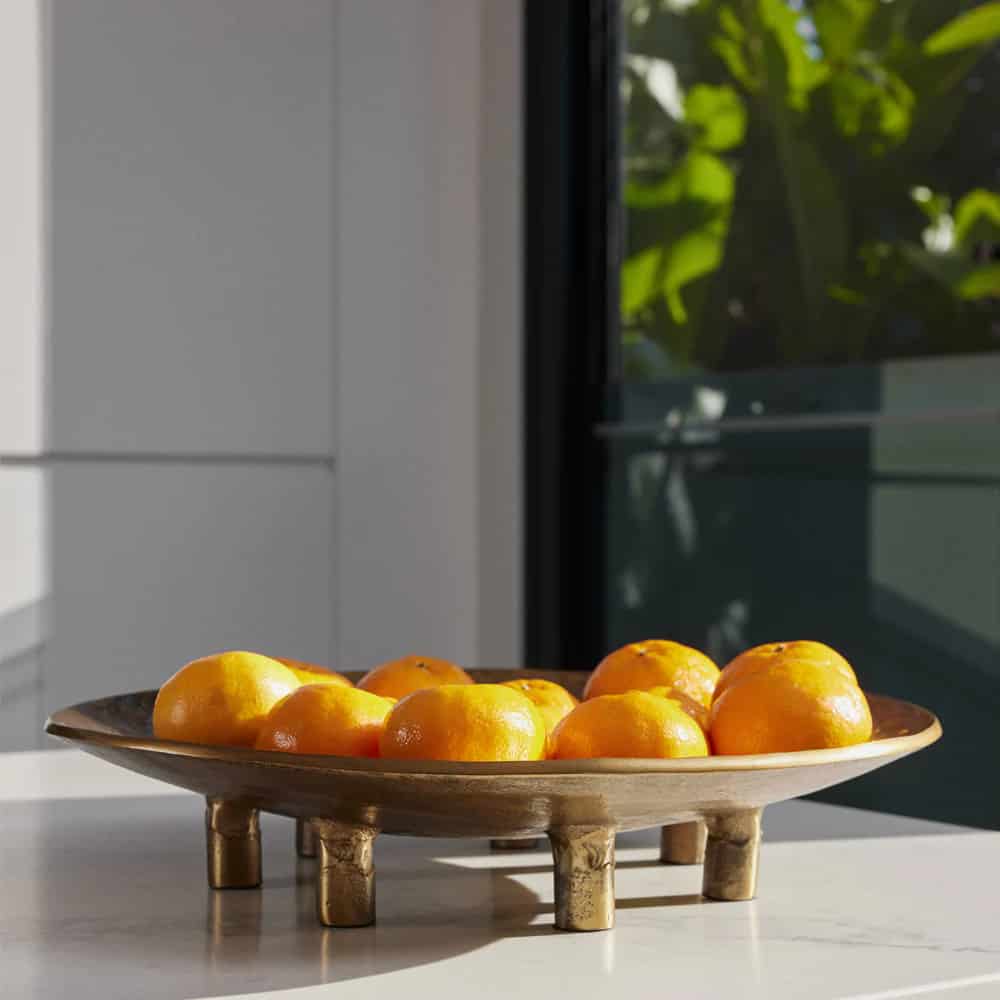 Dali Platter Bowl Gold Aluminium (41cm) - Image 2