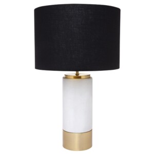 Paolo Table Lamp Marble & Brass