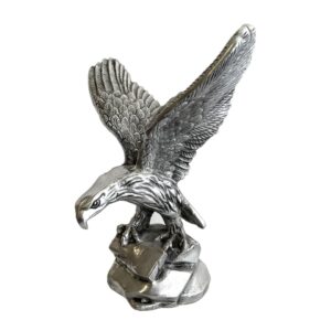 Eagle On A Rock Sculpture Nickel