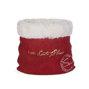 Santa Claus Sack Planter Pot LED (56cm)