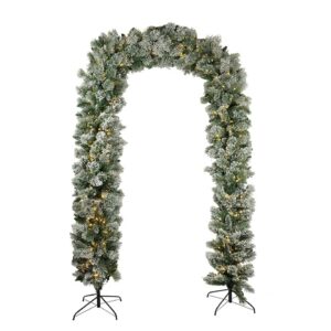 Thredbo Snow Flocked Doorway Arch 600 LED (245cm)