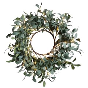 Olive Wreath Light Up Large (75cm)