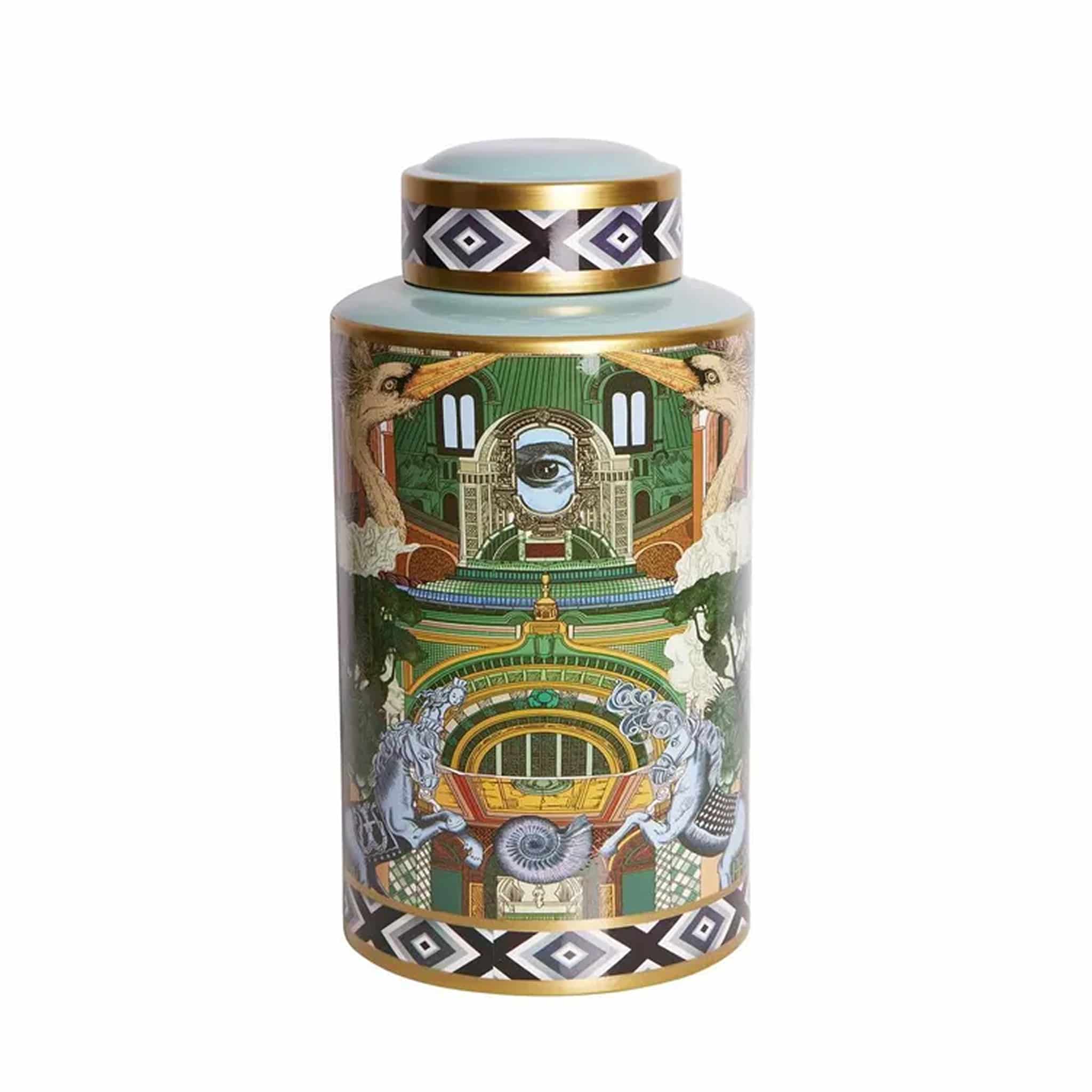 Lacroix Porcelain Jar Large