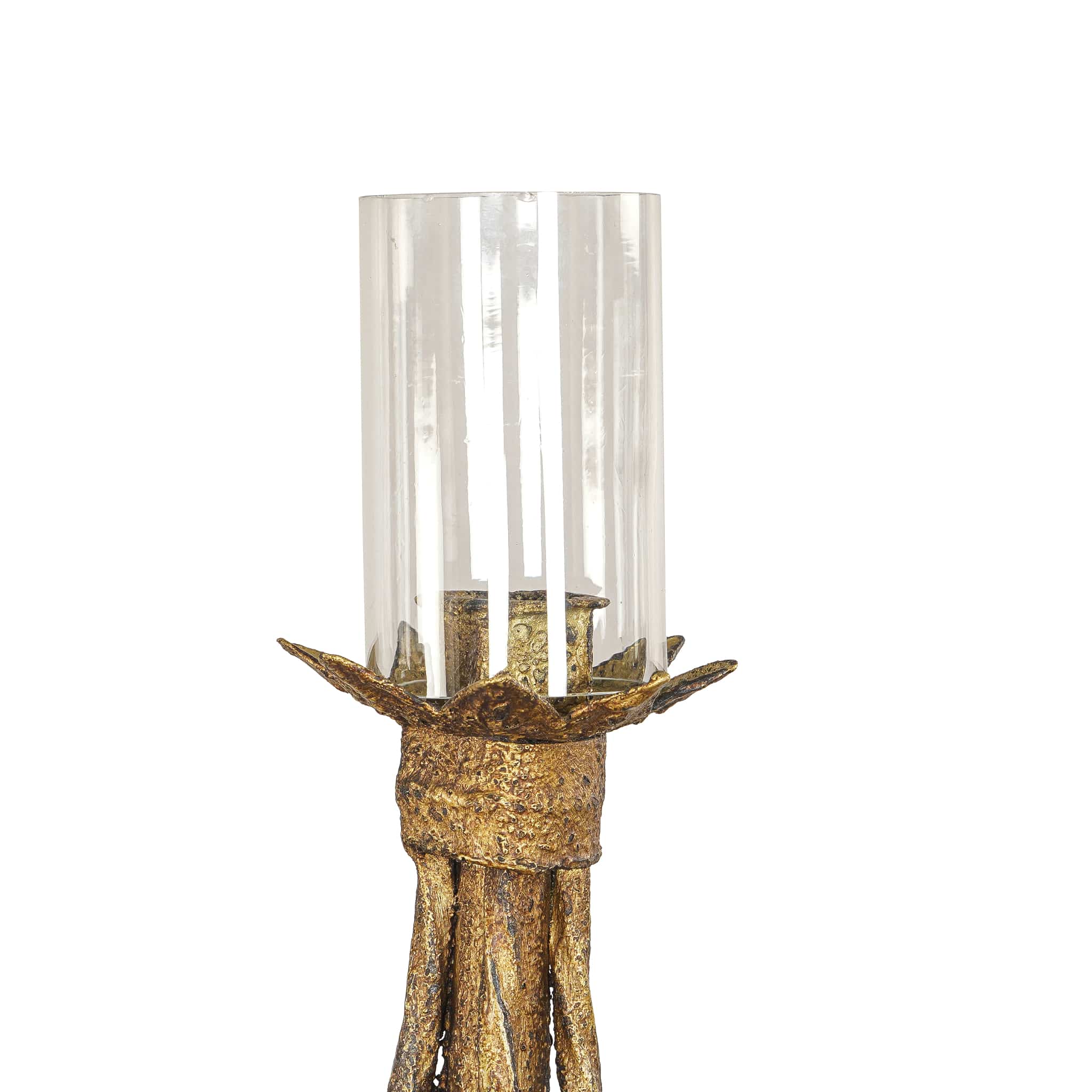 Chateau Antique Gold Candleabra - Image 3