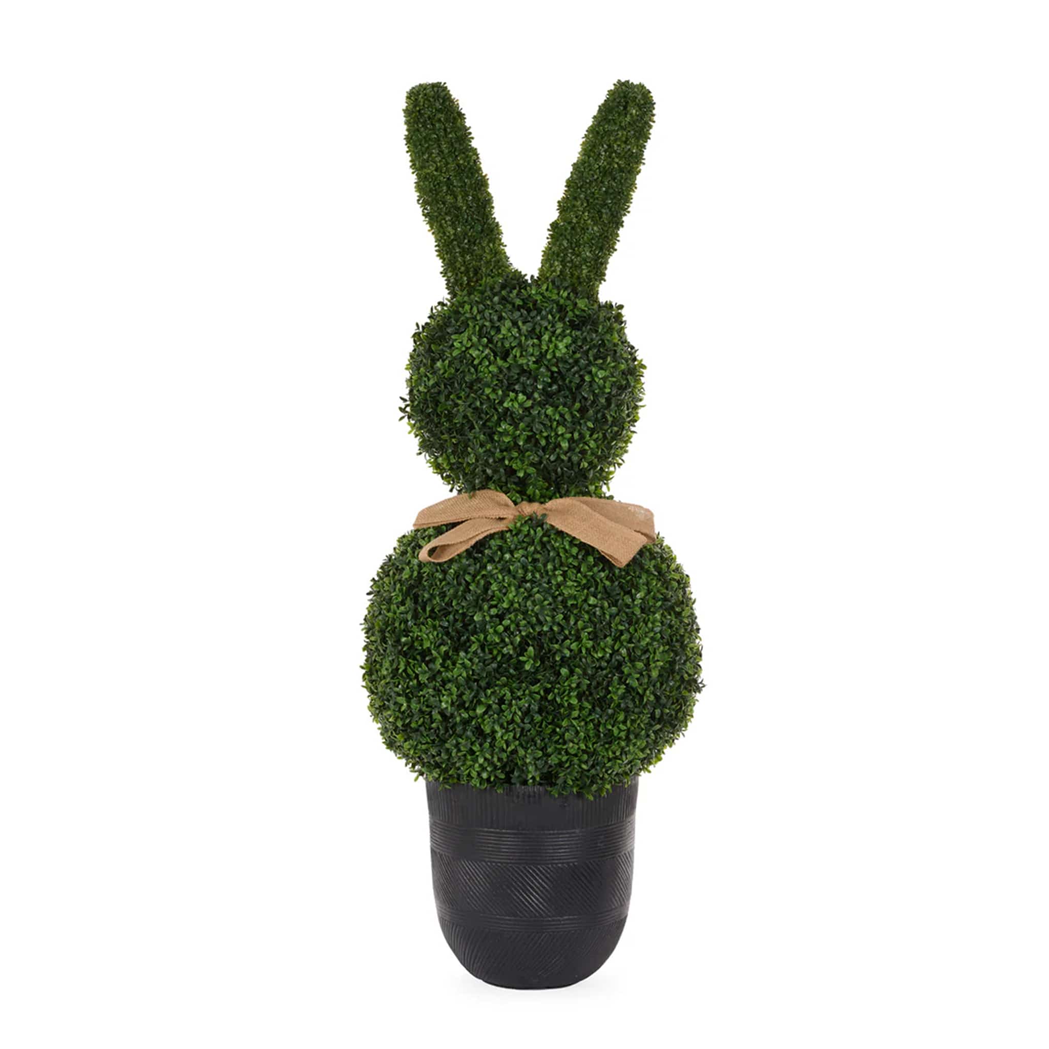 114 CM TOPIARY BUNNY WITH BOW