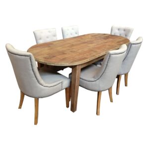 Grainford Reclaimed Wooden Dining Table 210 CM                   Table