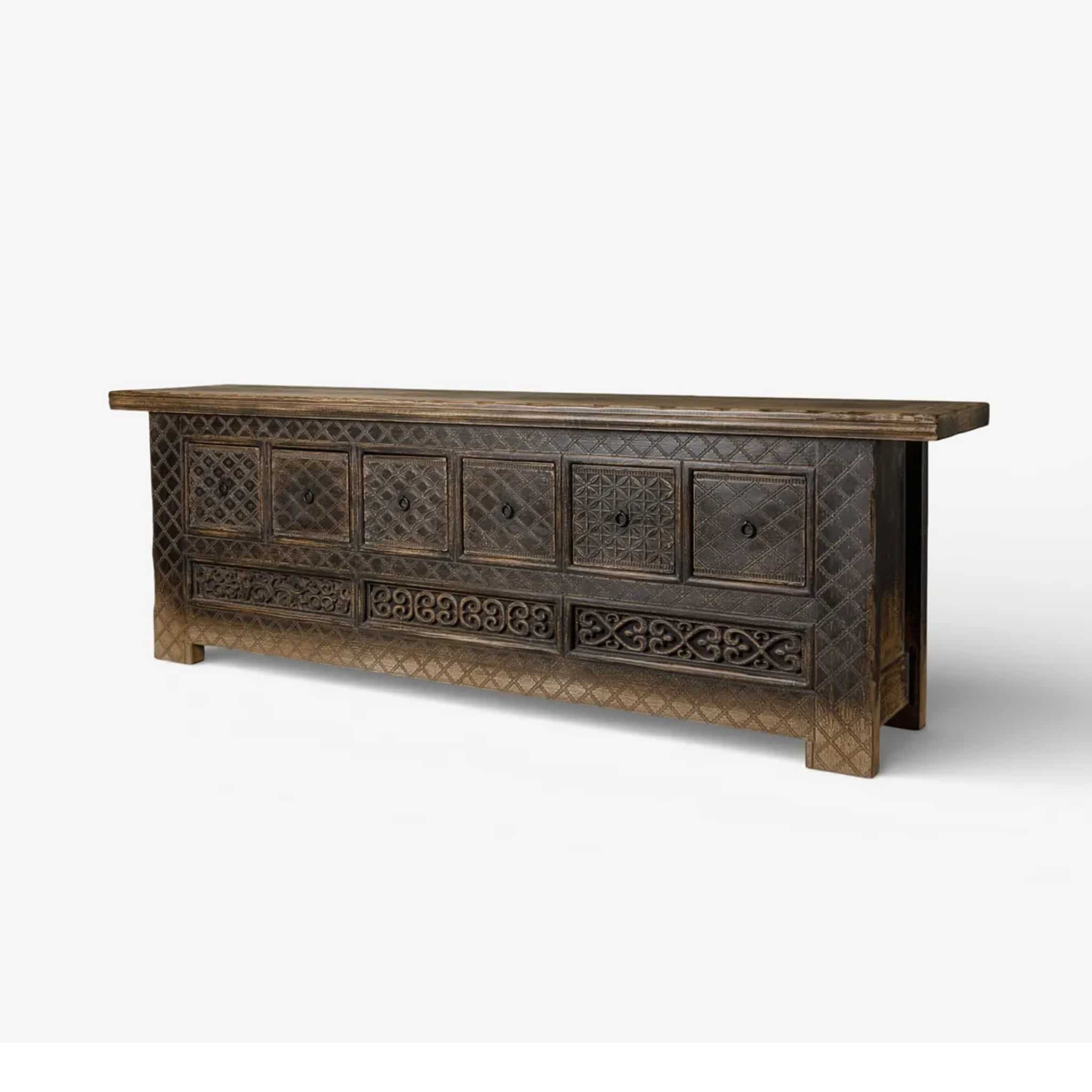 Nomad Coffer /TV Unit Blackened - Image 2