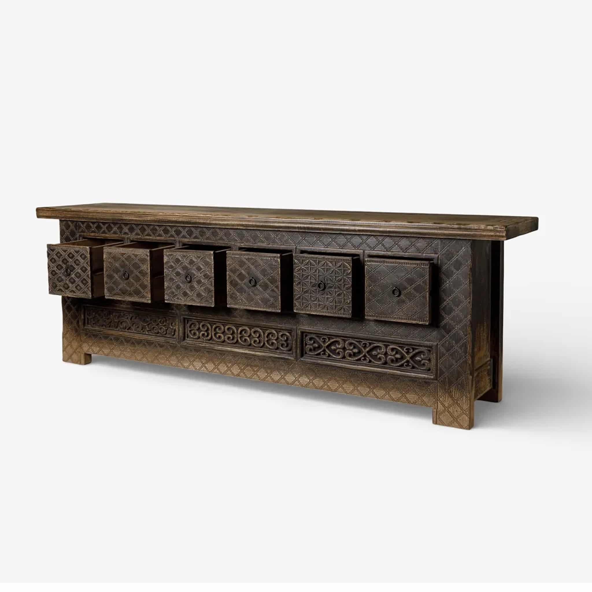 Nomad Coffer /TV Unit Blackened - Image 3