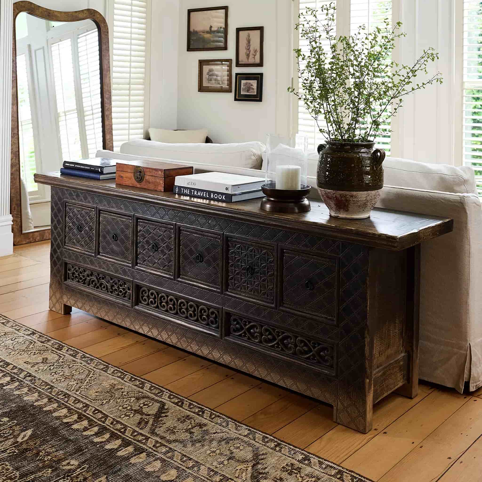 Nomad Coffer /TV Unit Blackened - Image 6