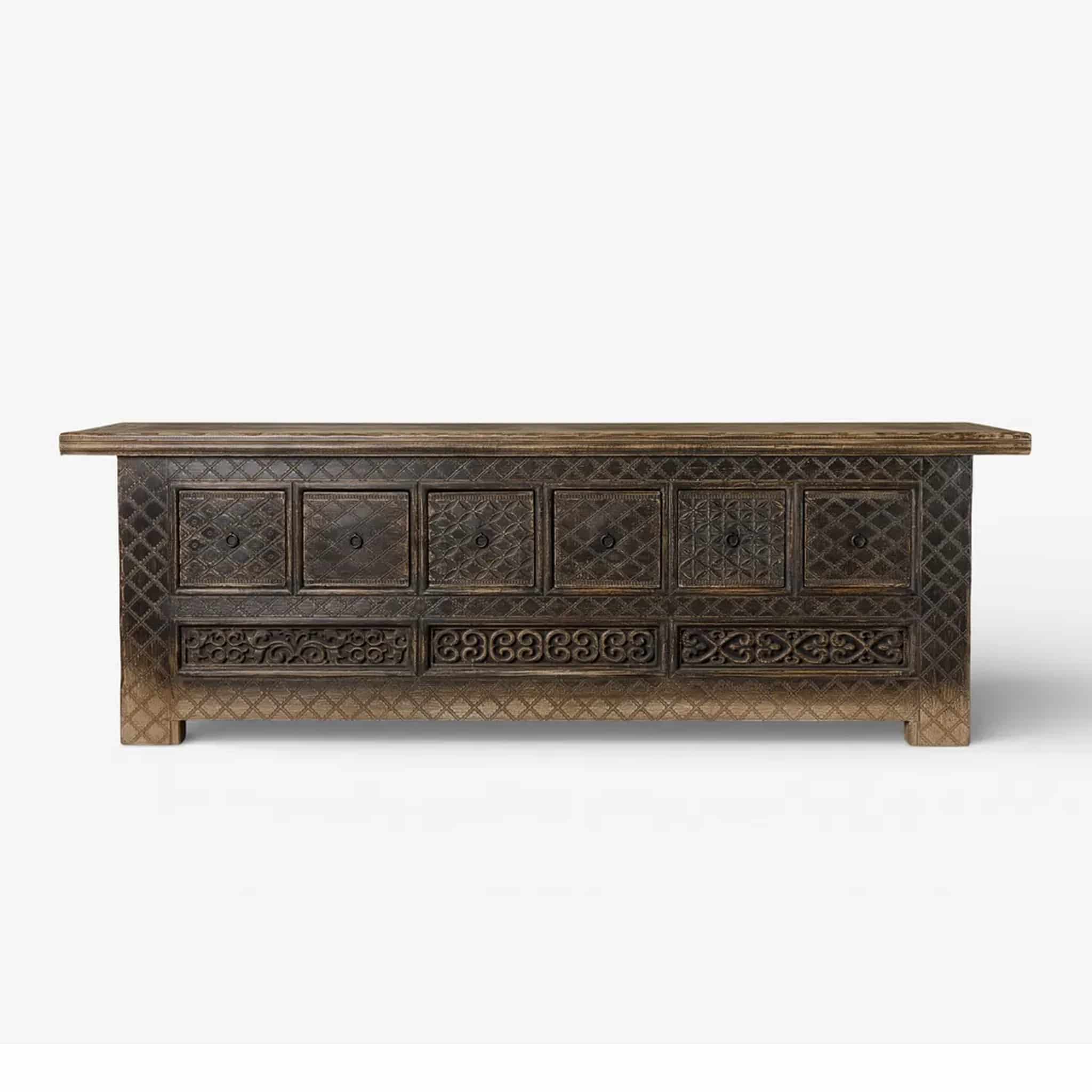 Nomad Coffer /TV Unit Blackened