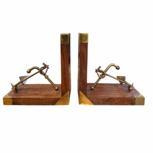 Brass Anchor Bookends