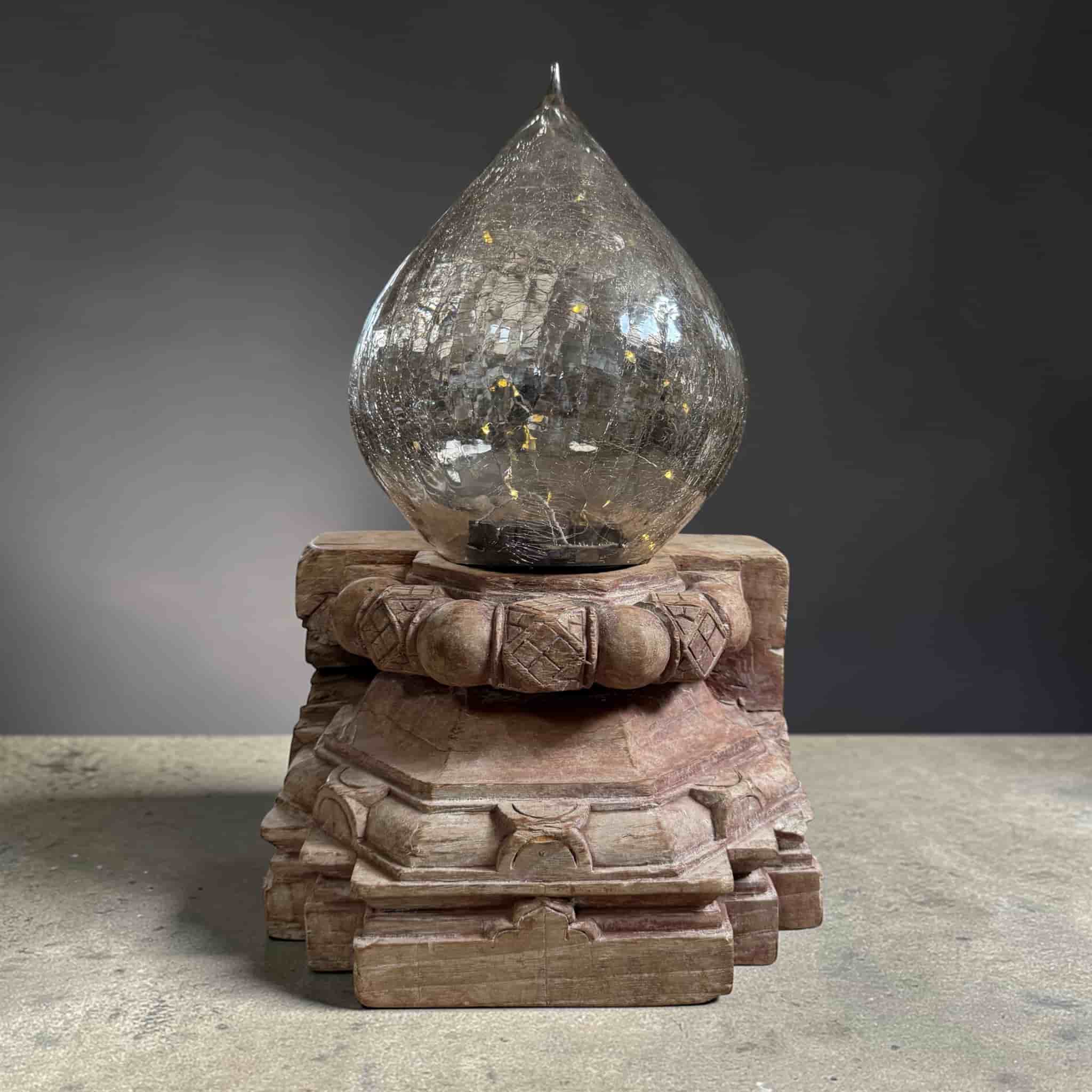 Vintage Carved Base Round - Image 3