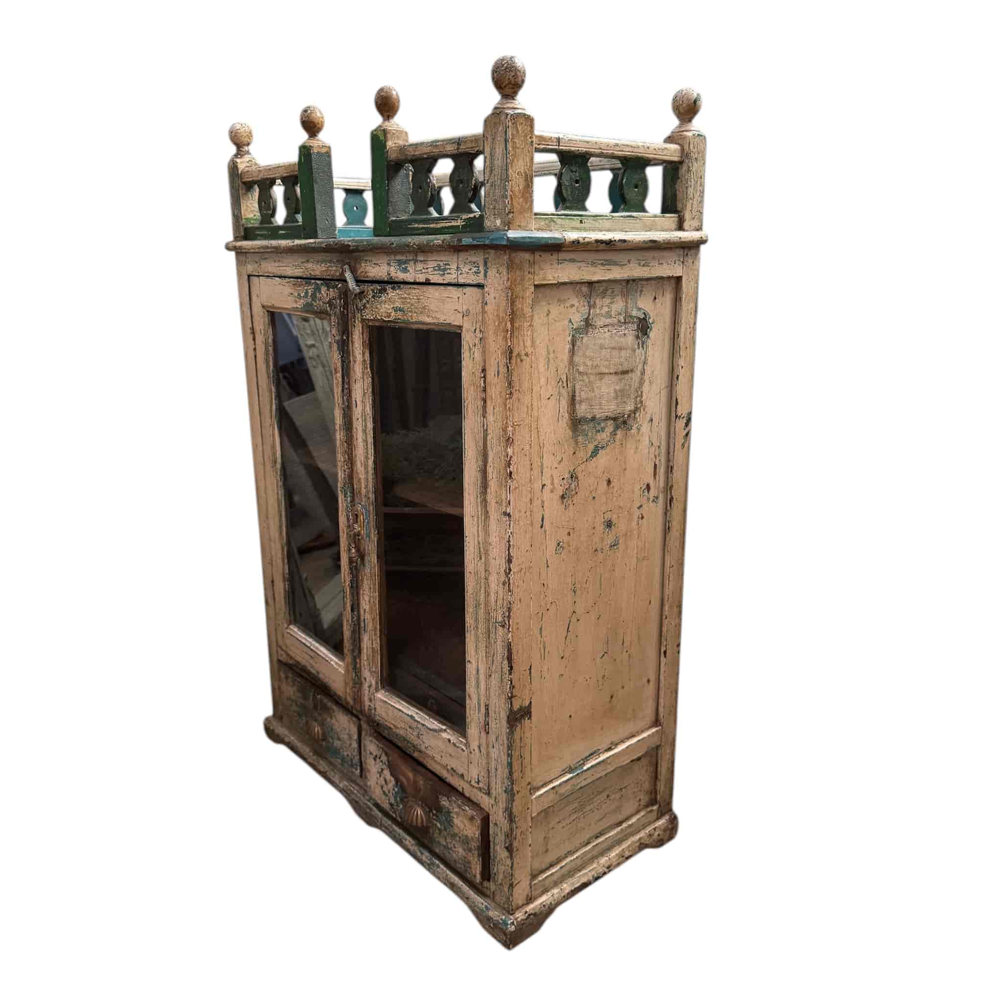 Vintage Almirah Cabinet (98cm) - Image 2