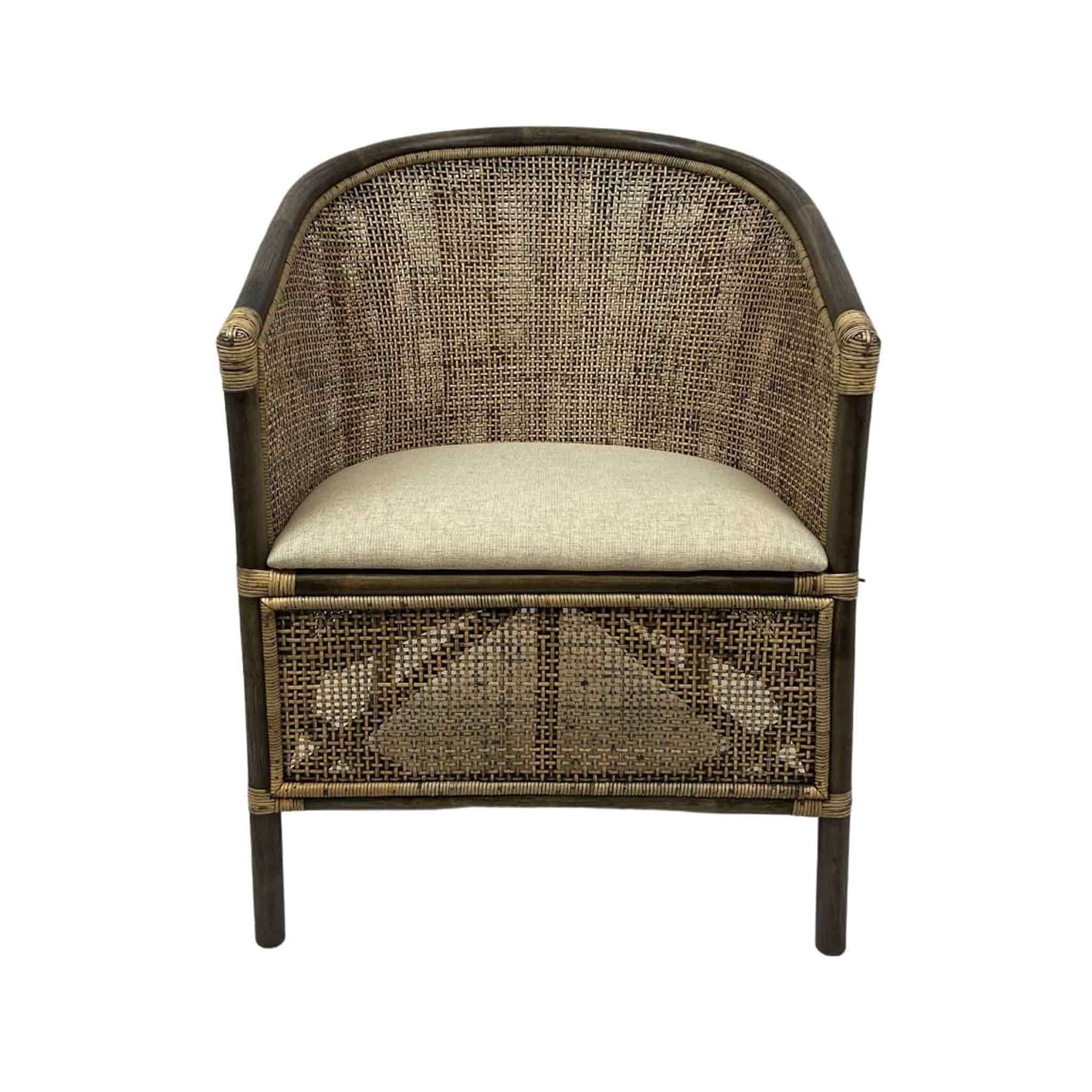 Cuba Rattan Tub Chair - Image 3
