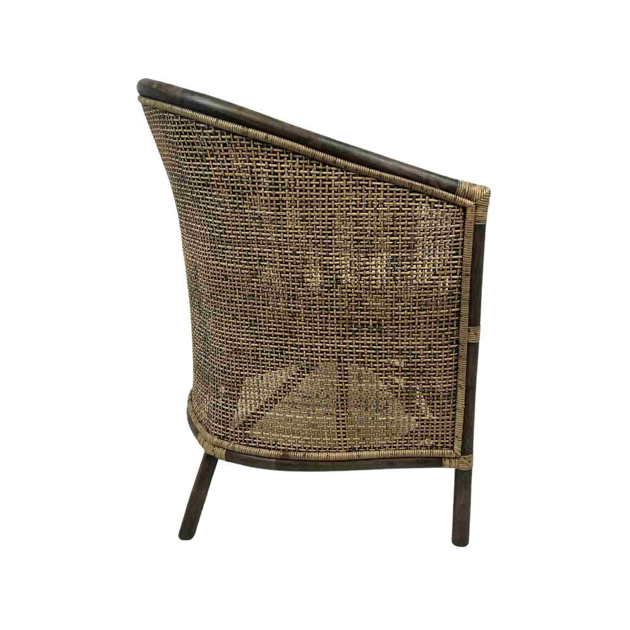 Cuba Rattan Tub Chair - Image 4