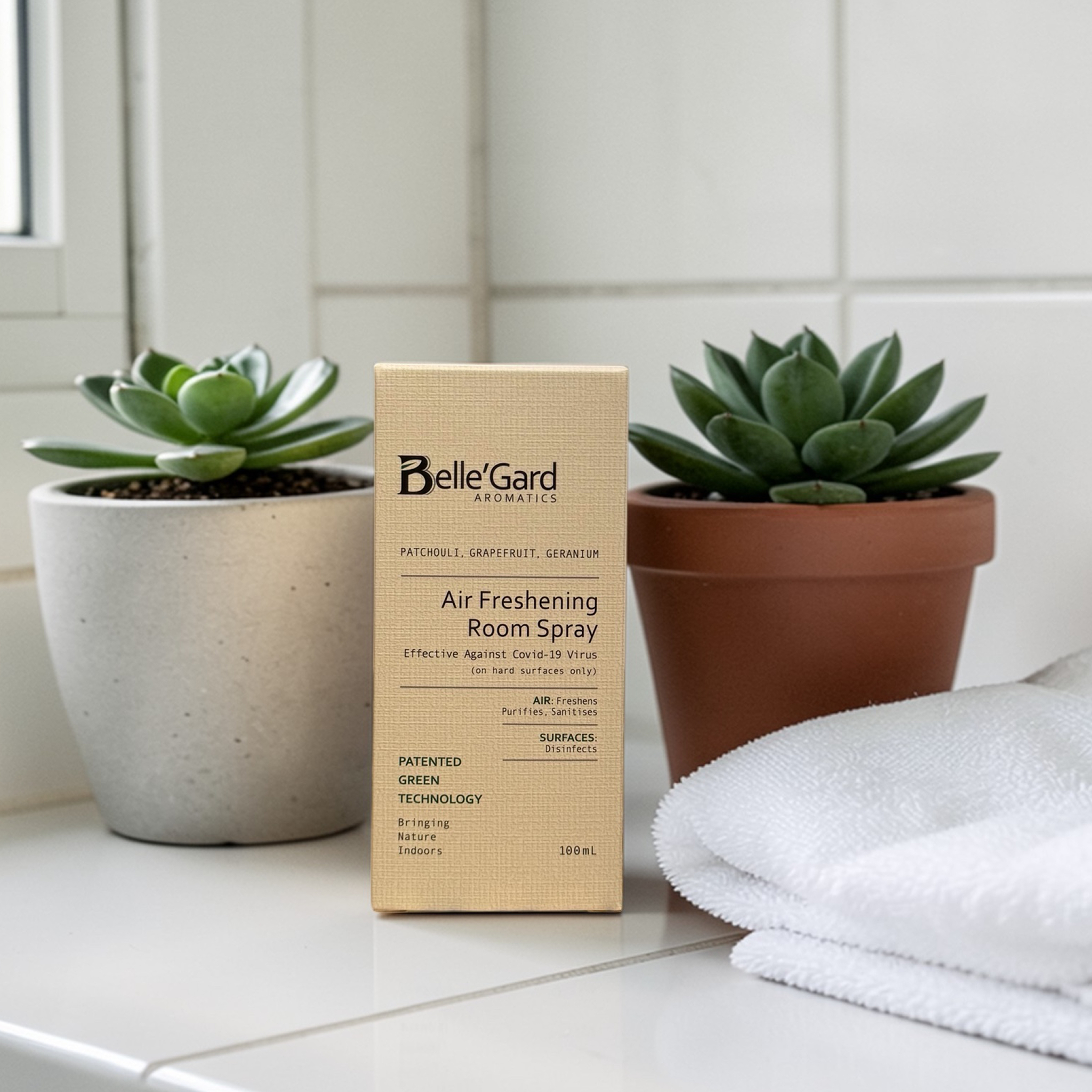 Belle’Gard Aromatics Air Freshener Room Spray – Gingko - Image 2