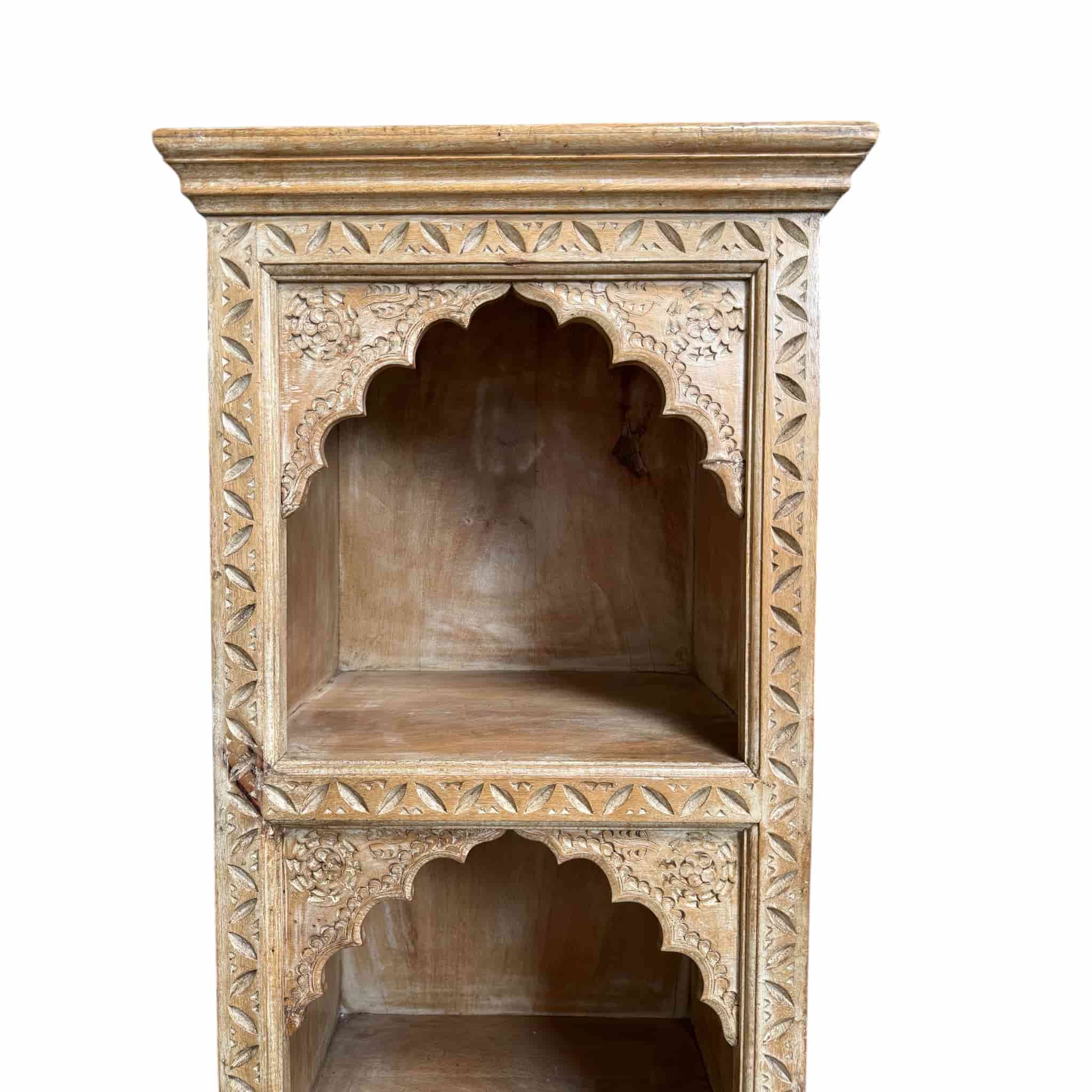 Hand Carved Bookcase - Image 4