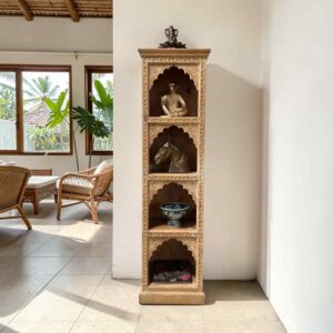 Hand Carved Bookcase
