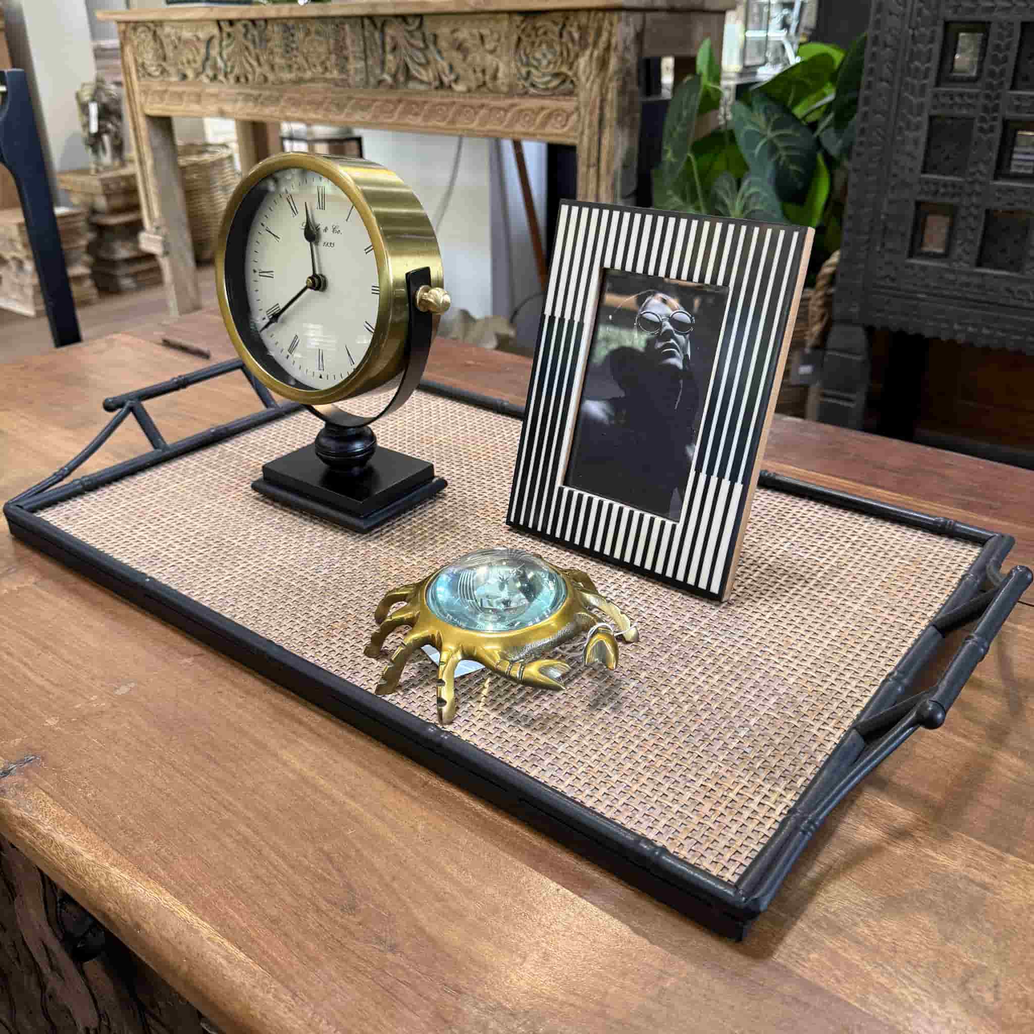 Raffles Rattan Tray Large - Image 4