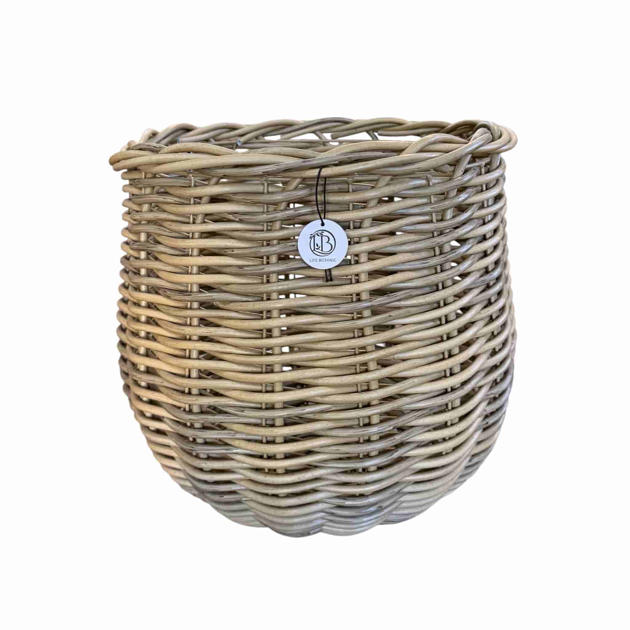 Set 2 Kubu Synthetic Woven Planters - Image 2