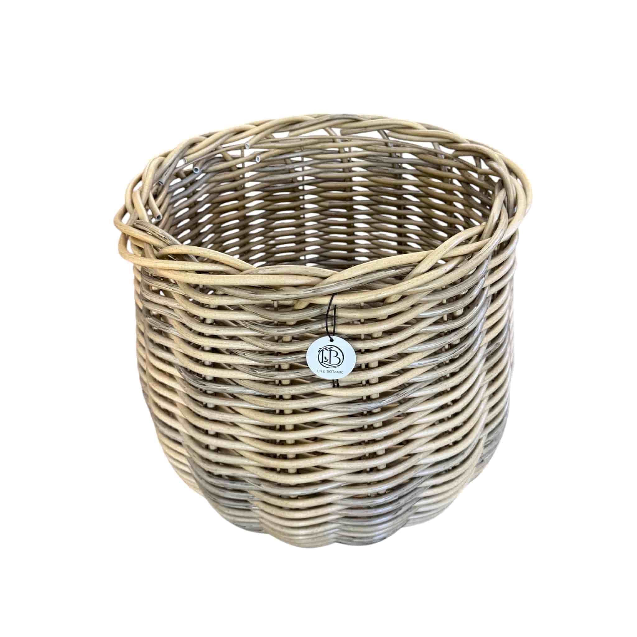 Set 2 Kubu Synthetic Woven Planters - Image 3