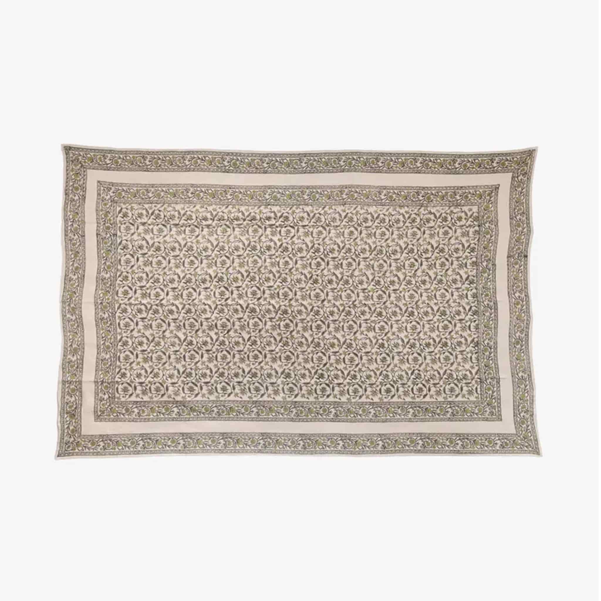 Vittoria Handblocked Tablecloth Small