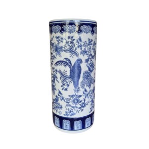 Blue & White Ceramic Umbrella Stand