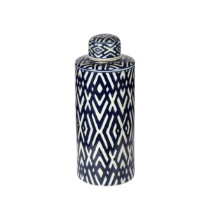 Capri Lidded Jar Cylinder Small