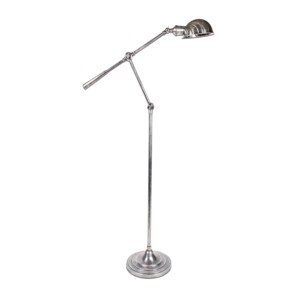 Calais Floor Lamp Antique Silver