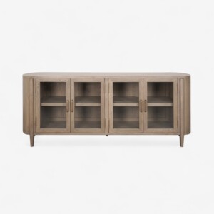 French Country Finley 4 Door Sideboard Natural