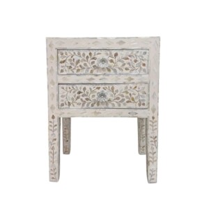 Mother Of Pearl Bedside Table