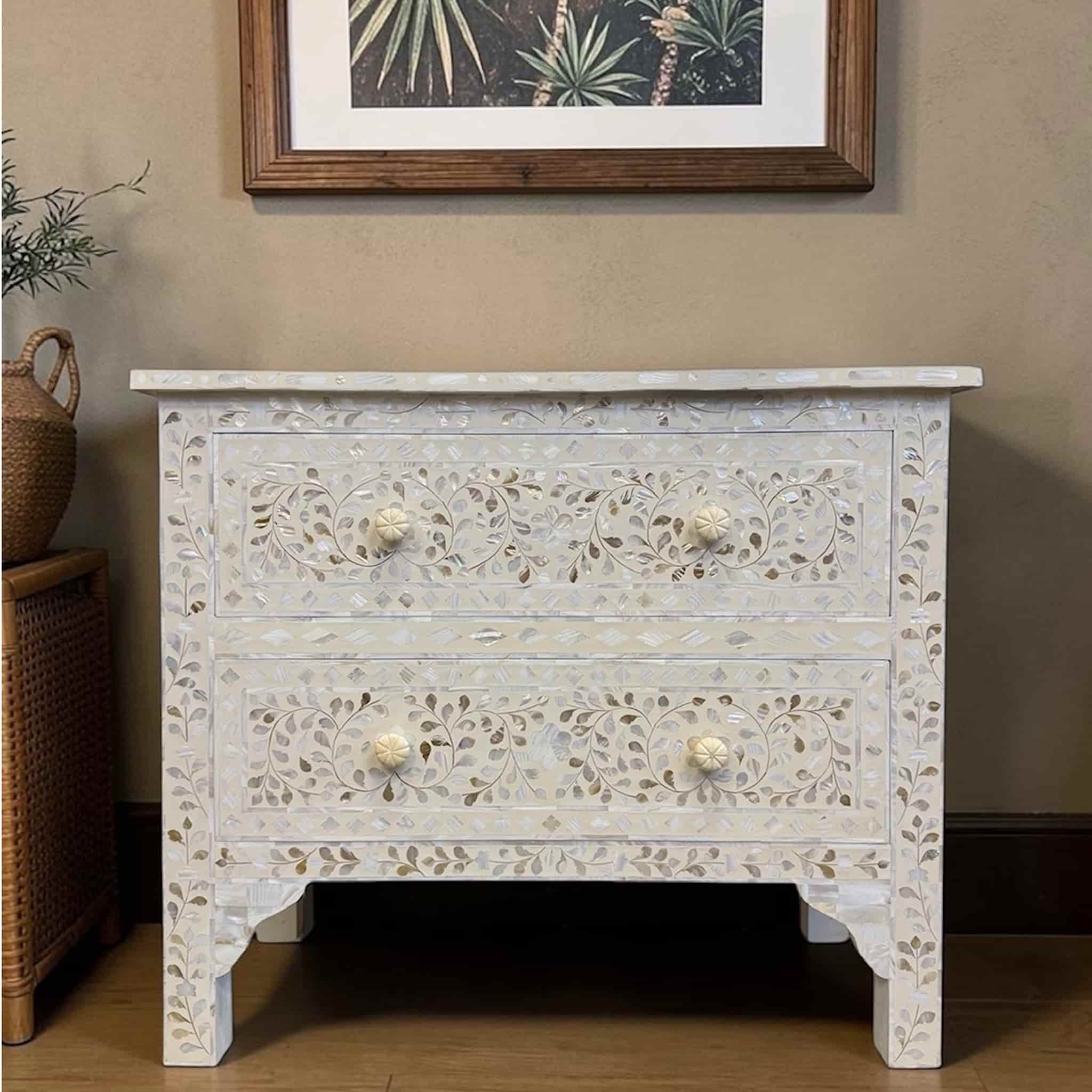 Mother Of Pearl Chest Of Drawers - Image 6