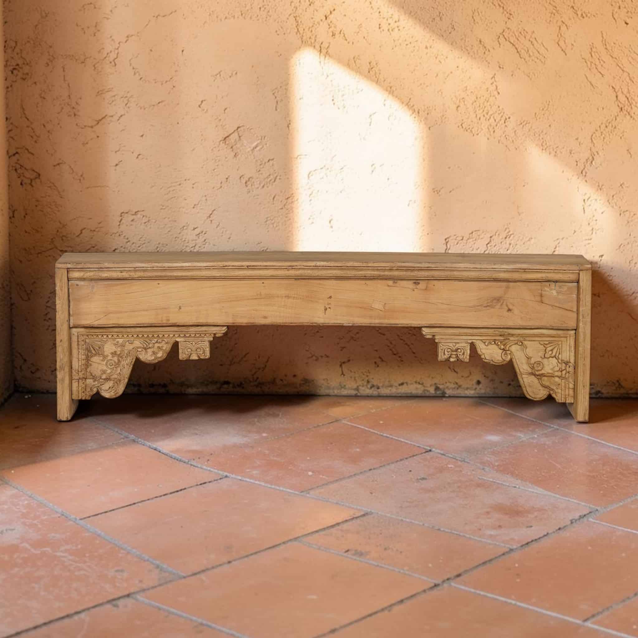 Amber Vintage Bench - Image 5