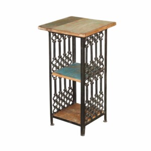 Nomad Iron & Teak Side Table (ETA AUG 2026)