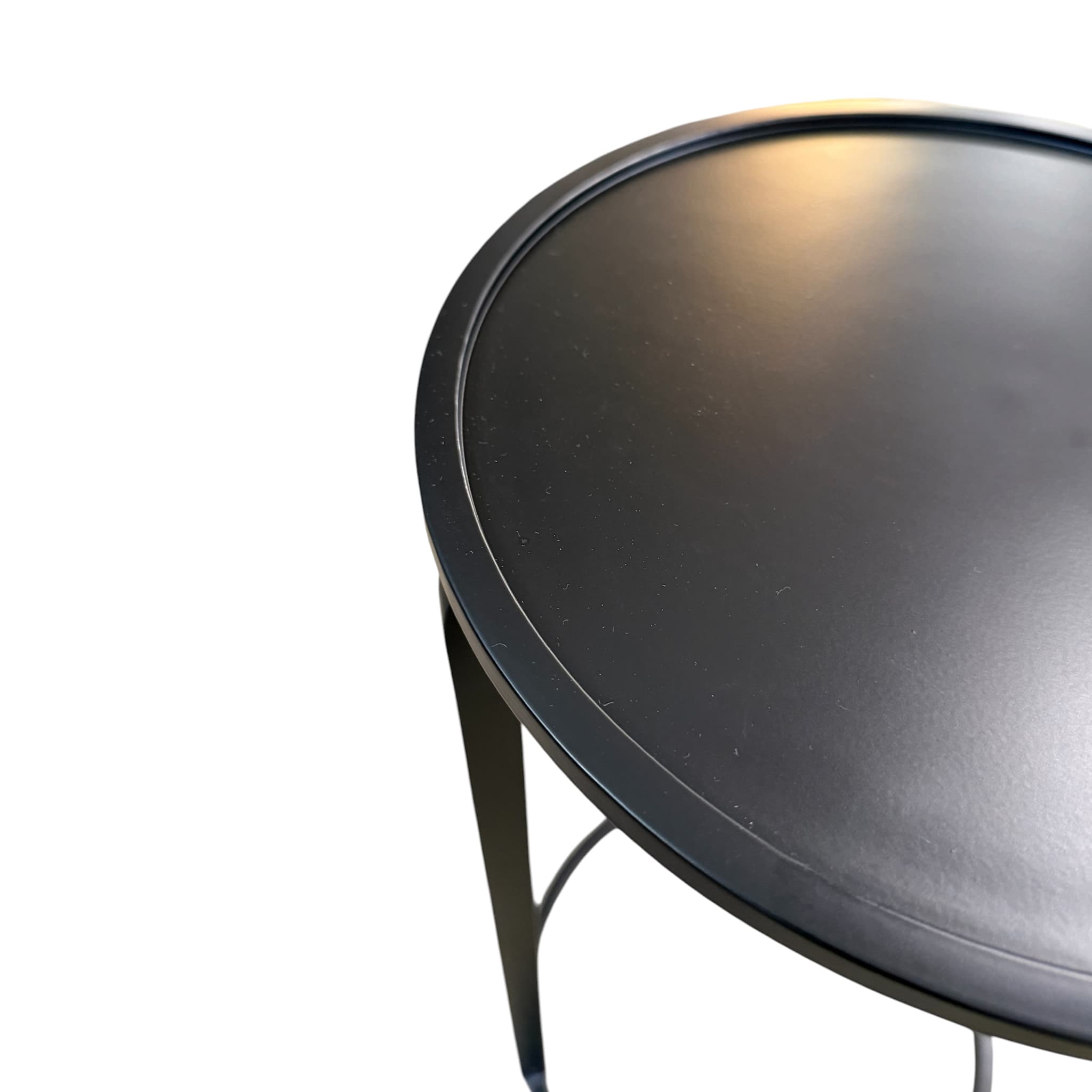 Baxter Black Iron Side Table - Image 3