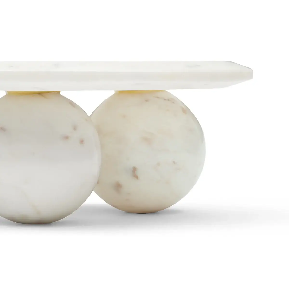 Gio Marble Platter White - Image 4