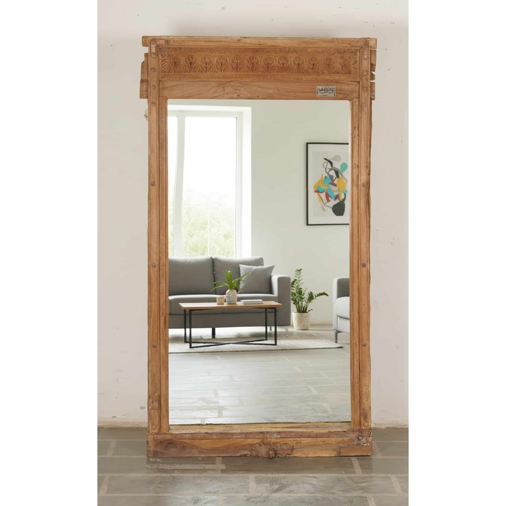 Vintage Teak Mirror (ETA AUG 2026) - Image 5