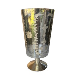 Lucia Antique Gold Vase/ Candle Holder