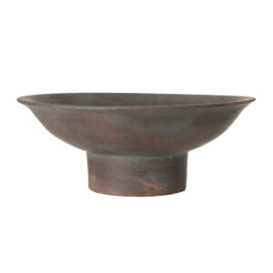Society Home Nimes Footed Bowl Black