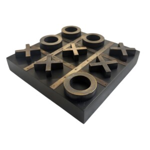 Finn Brass & Black Naughts & Crosses