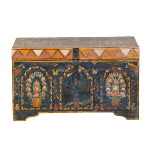 Vintage Hand-Painted Teak Storage Box 4 (ETA AUG 2026)