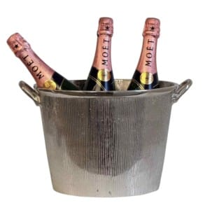 Ridged Oval Champagne Bucket