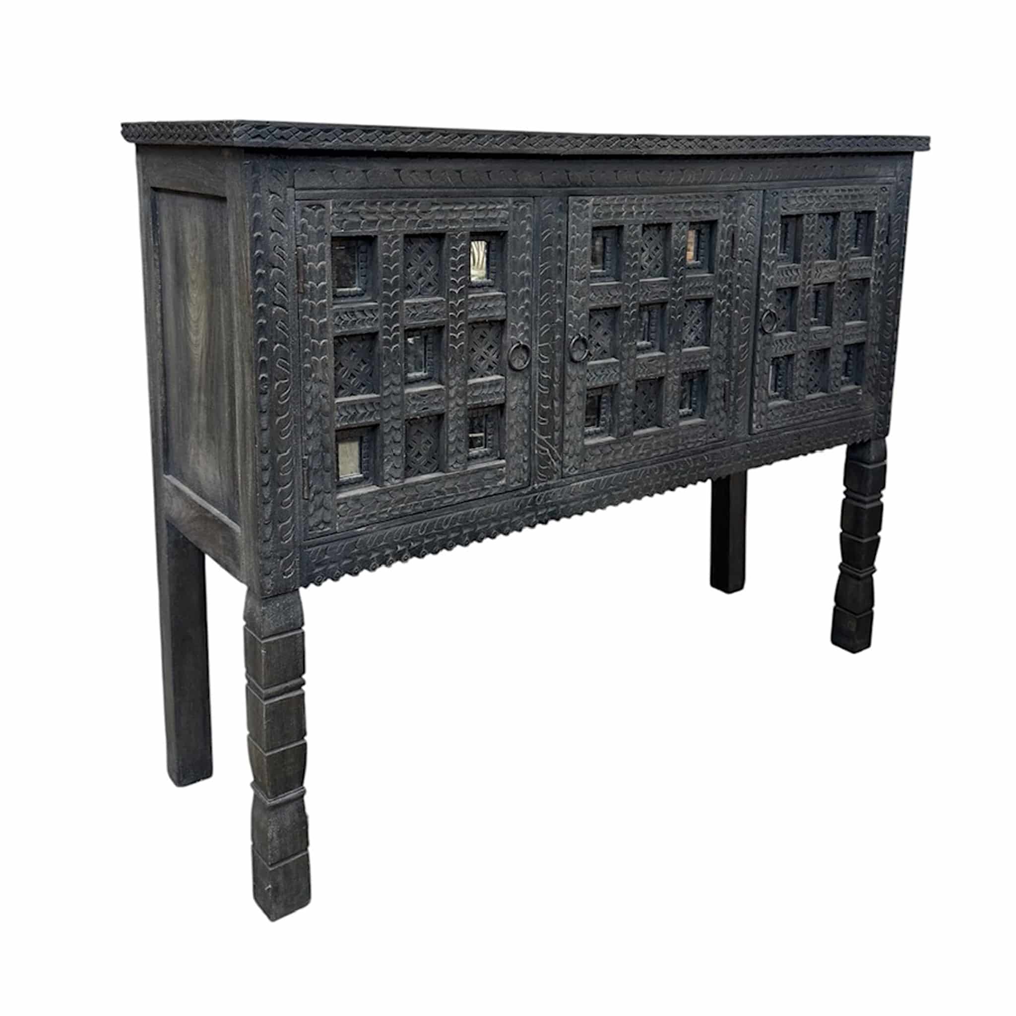Tiber 3 Door Sideboard Damchiya (130cm) - Image 2
