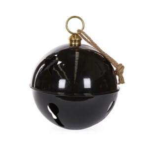30cm Gloss Black Bell