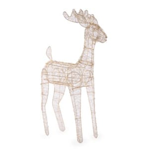 80cm Illuminated Reindeer
