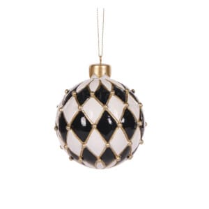 Quilted Harlequin Bauble Hanging