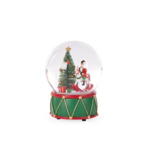 Musical Traditional Rocking Horse Snow Globe